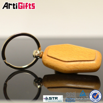 New fashion hot sale wooden key ring